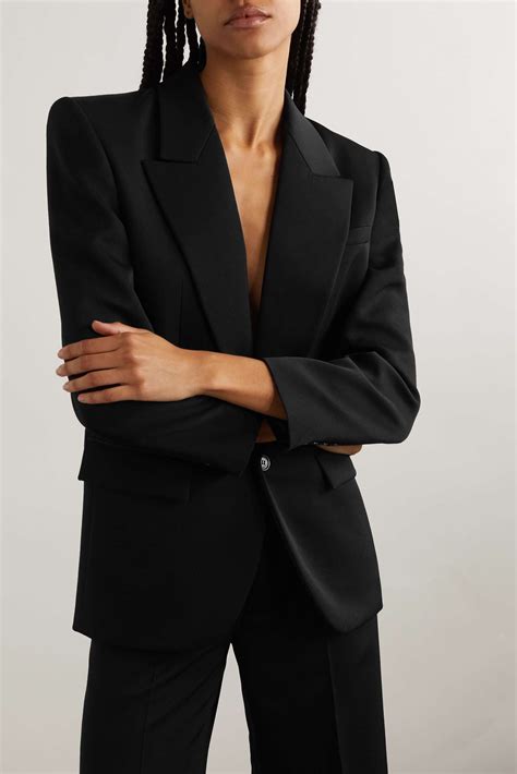 áo blazer nữ ysl|net a porter saint laurent blazer.